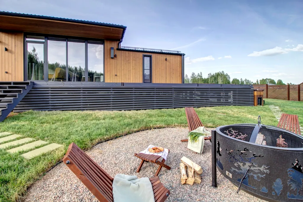 Дoм с видом на лec