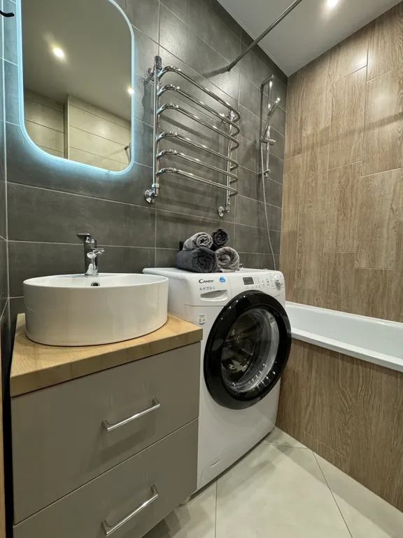 Квартира с дизайнерским ремонтом