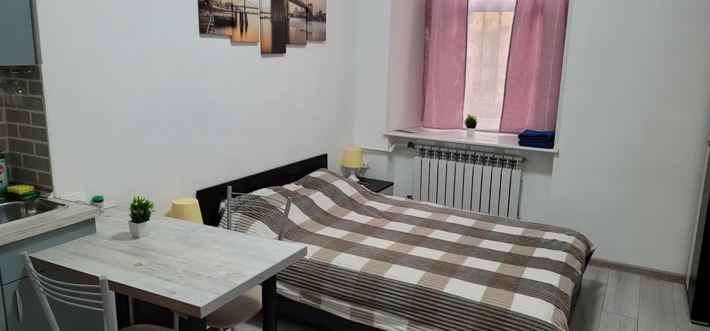 Квартира Квартира Студия у метро Фрунзенская — Санкт-Петербург