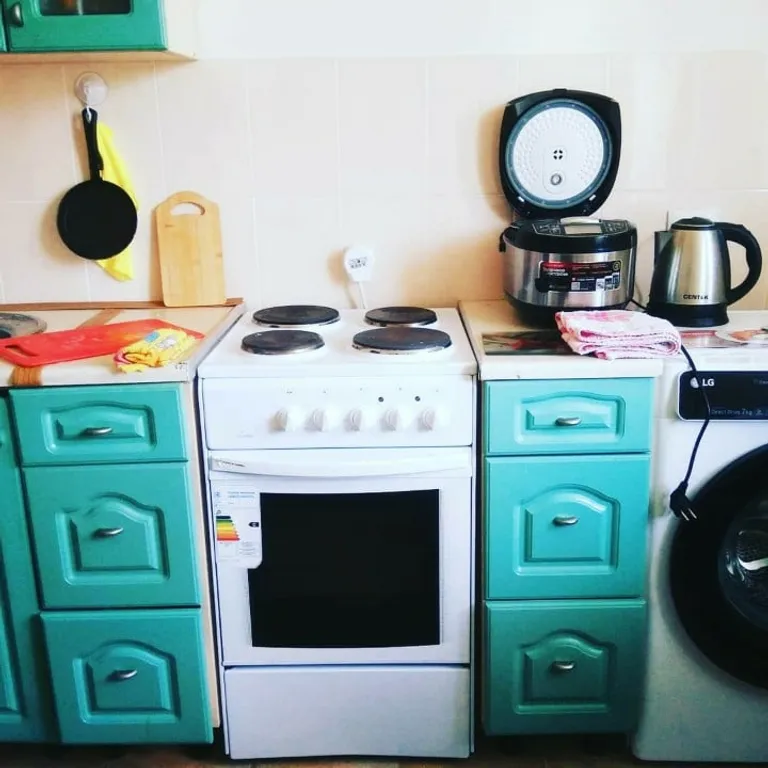 Комната в квартире с видом на море, кондиционер, дом новый