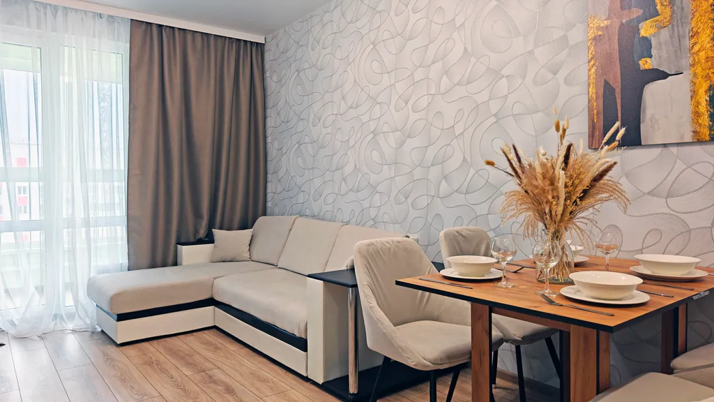 ТЕРРА48 | Family евродвушка — фонтан, закрытая территория, комфорт