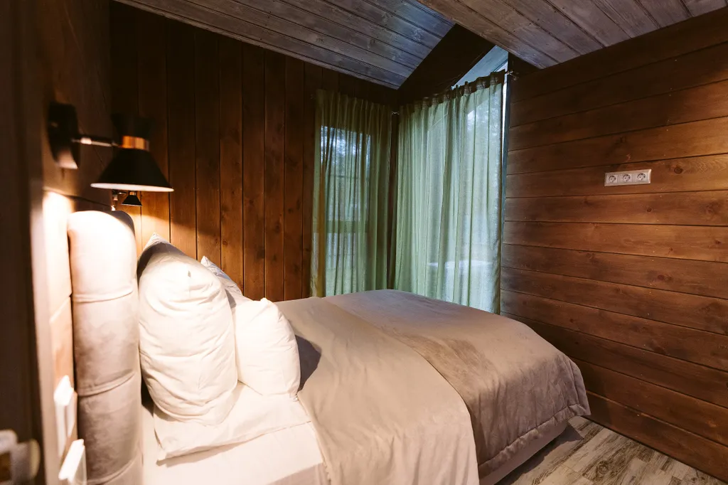 Коттедж Minos с камином