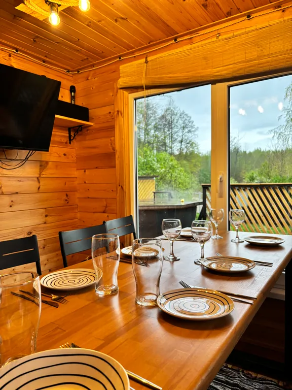 Дом и баня у озера Баглачевские дачи