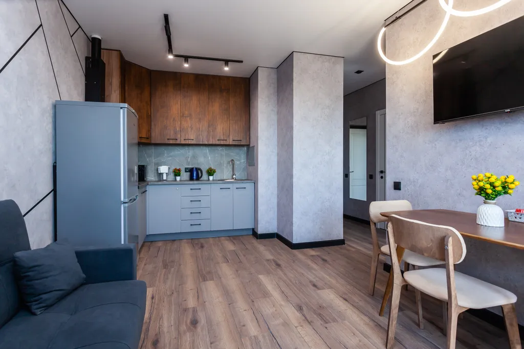 Квартира Квартира Дизайнерская евродвушка в жк все свои vip, центр Краснодара — Краснодар