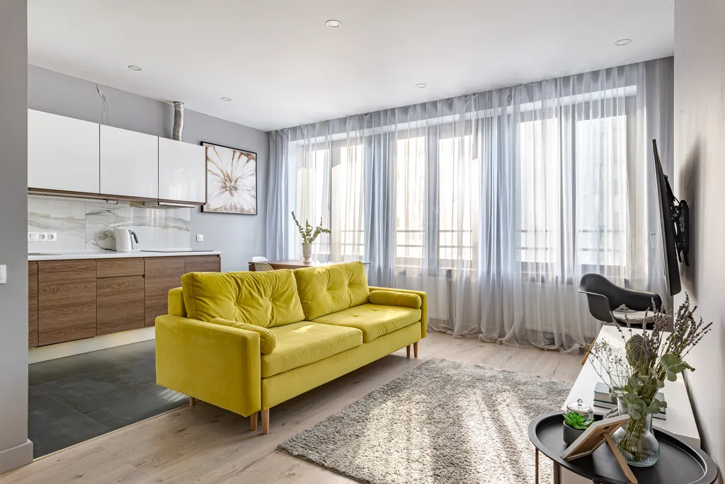 Квартира Квартира Просторный двухкомнатный апартамент в ЖК Савеловский Сити — Москва