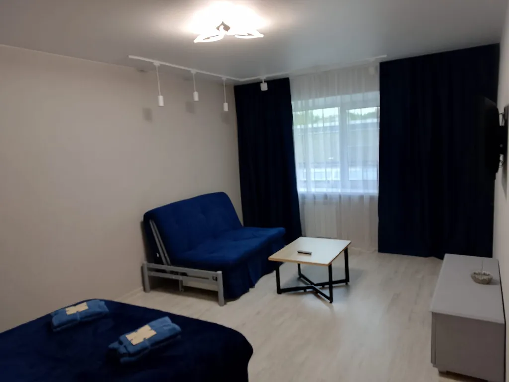 Уютная квартира с видом на яблоневый сад в центре города