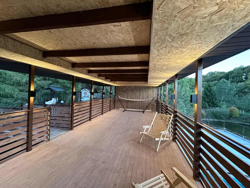 Дачный дом с банным чаном