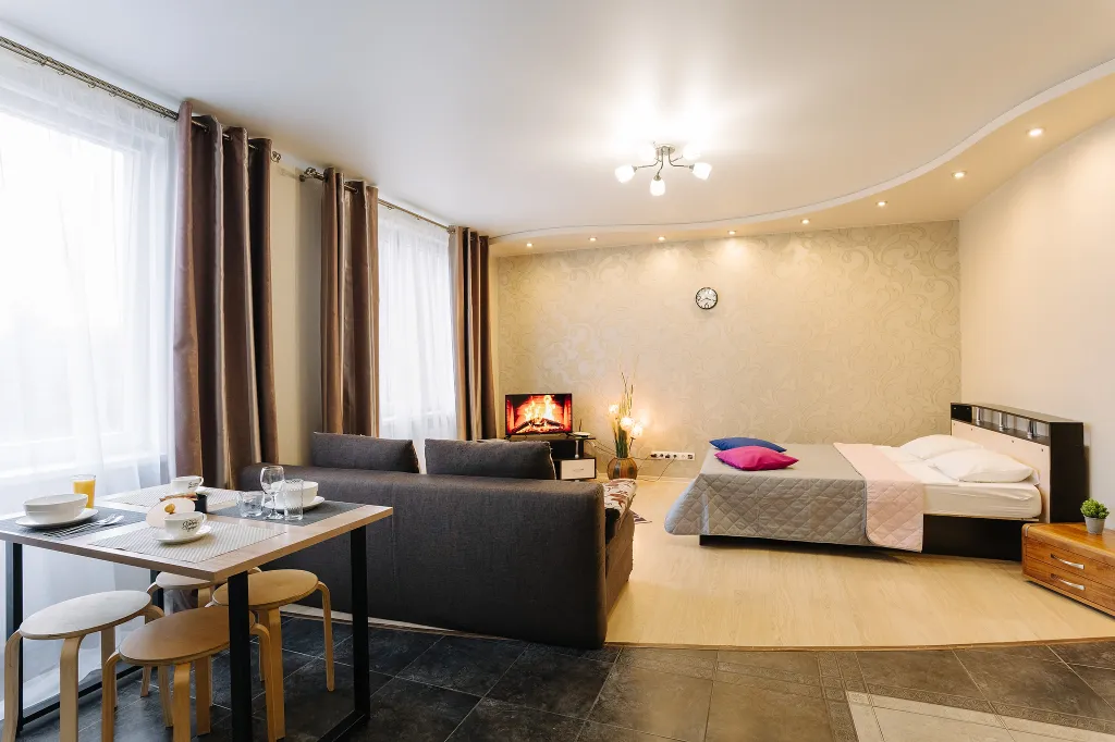 Просторные апартаменты с видом на речку