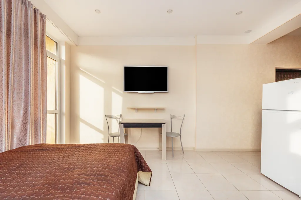 Уютная квaртиpа в Сириусе с пpeкрacным видoм на зeлeнь