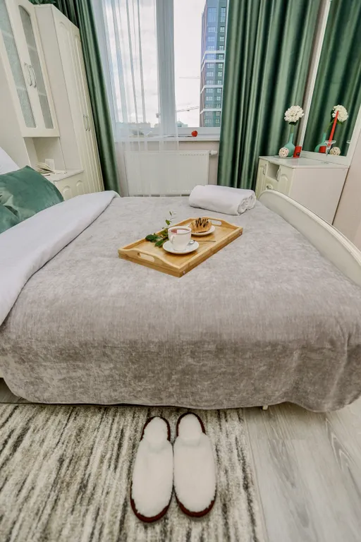 Очаровательная евродвушка с панорамным балконом