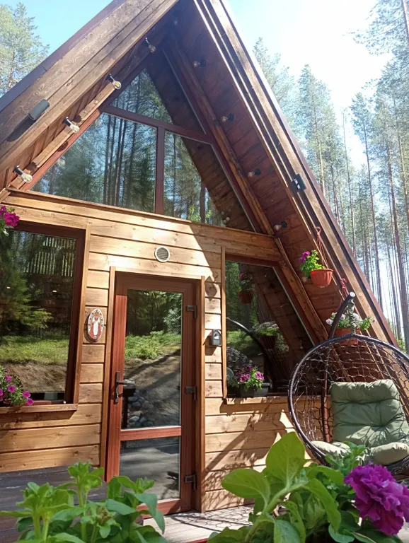Карельский хутор A-frame