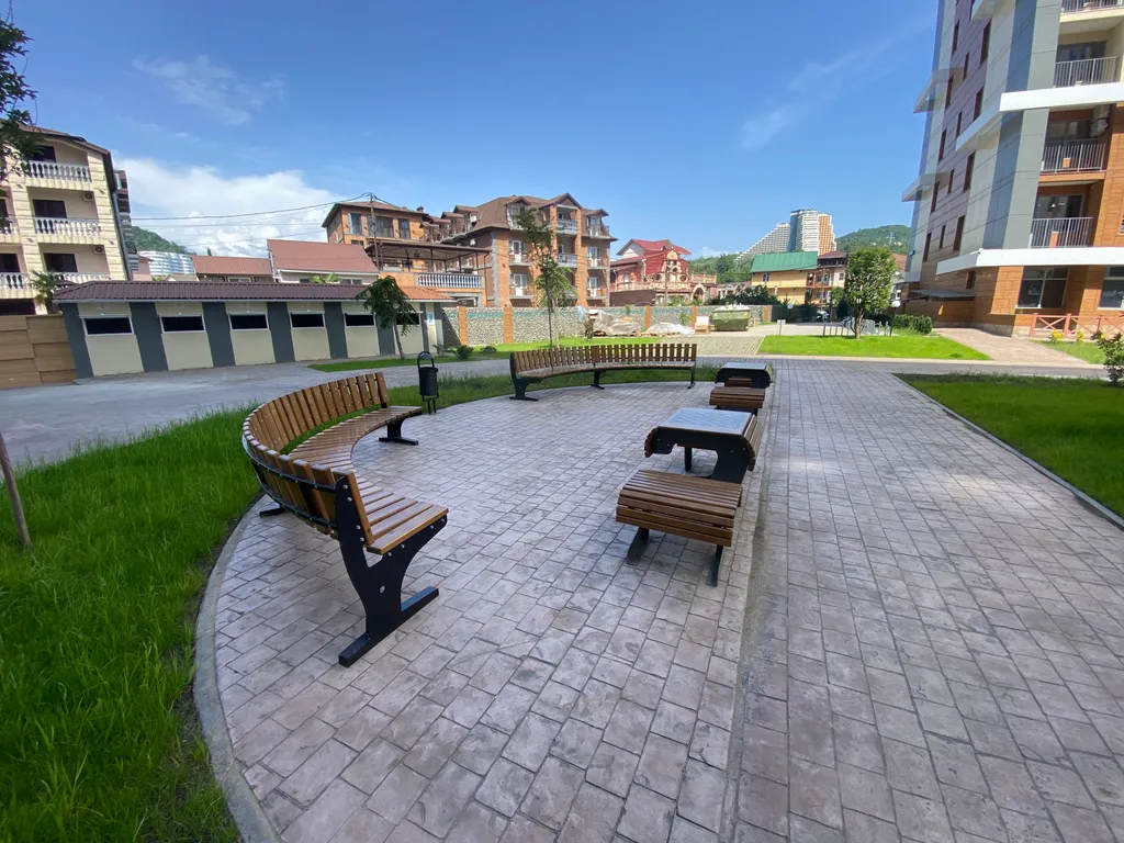 Стильная студия у моря