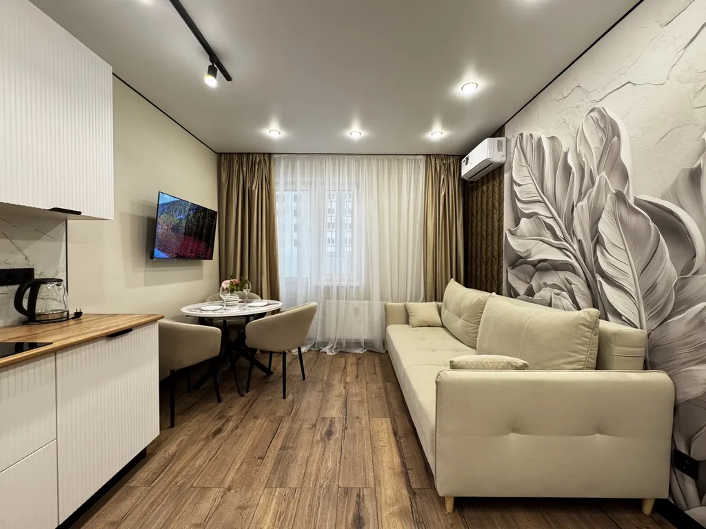 Квартира с дизайнерским ремонтом в новом доме