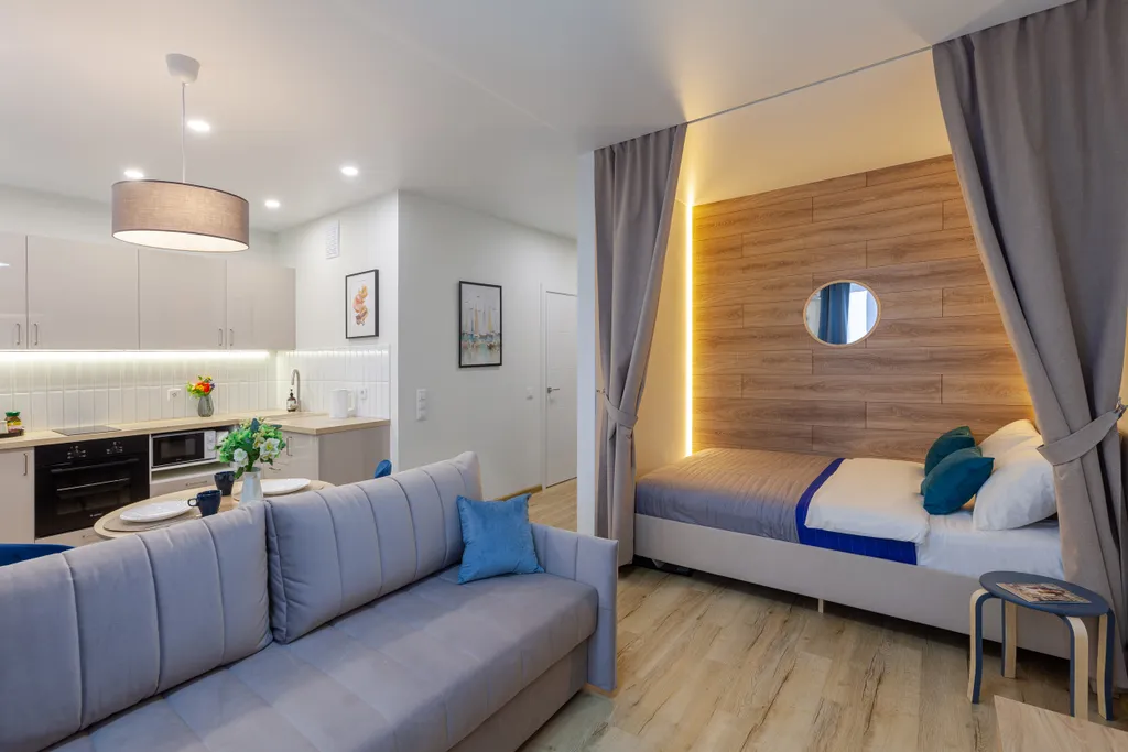 Квартира Апартаменты RentPlaza  люкс около ТЦ Космопорт — Самара