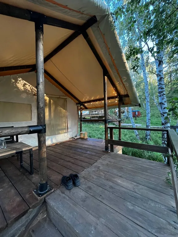 Уютное шале на природе в экопарке