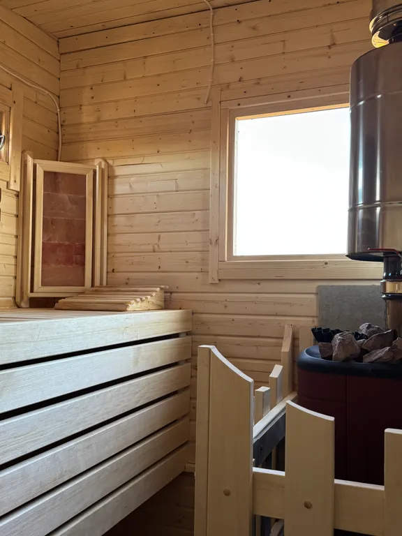 Уютный дом с чаном и баней