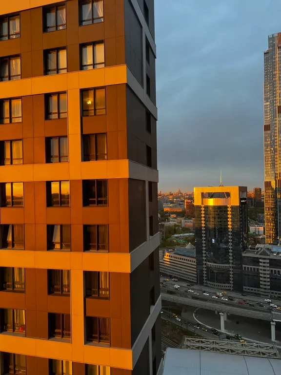 Квартира Однокомнатная квартира с видом на Москва Сити — Москва