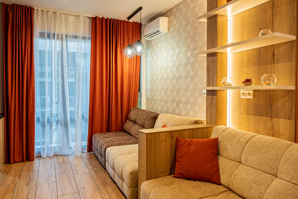 Апартаменты четырёхместные, новые, шикарные, море очень близко