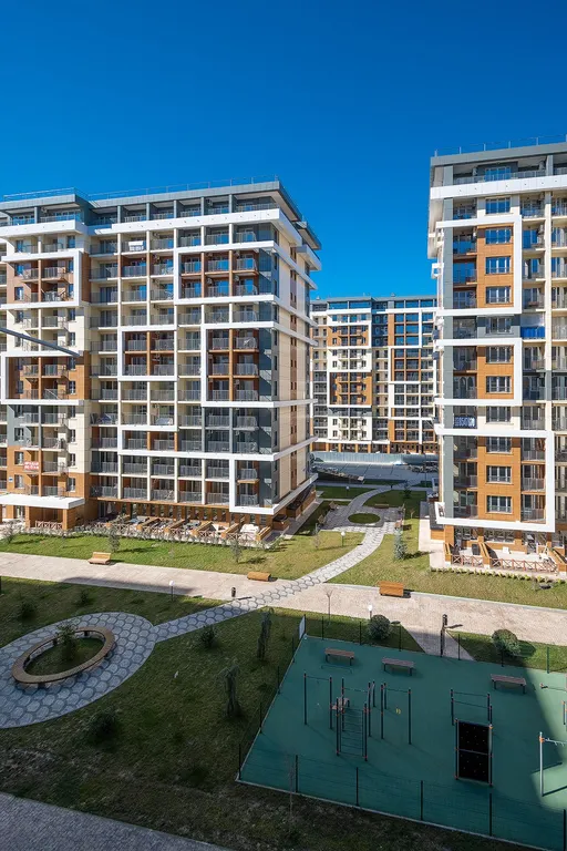 Большая комфортная квартира у моря в закрытом комплексе