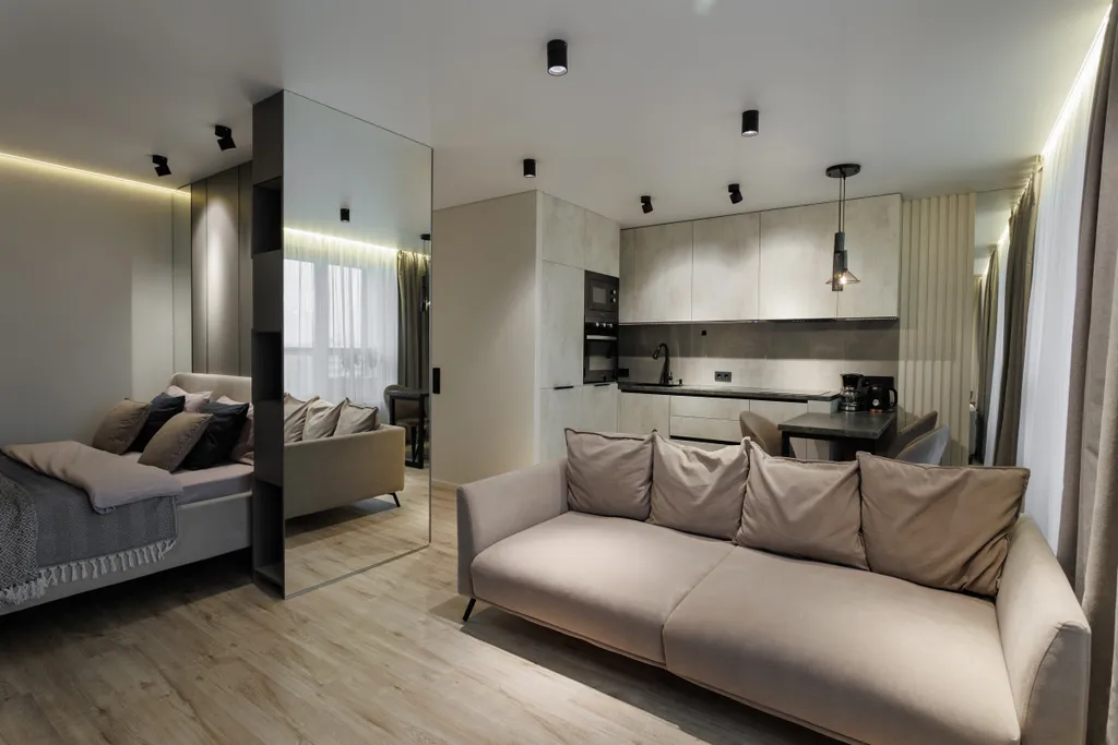 Квартира Студия премиум класса с видом на город — аренда посуточно в Воронеж