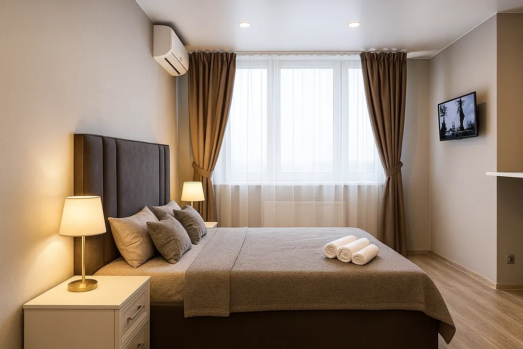 Квартира Студия с шикарным евроремонтом в Башня Мытищи Hall — аренда посуточно в Мытищи