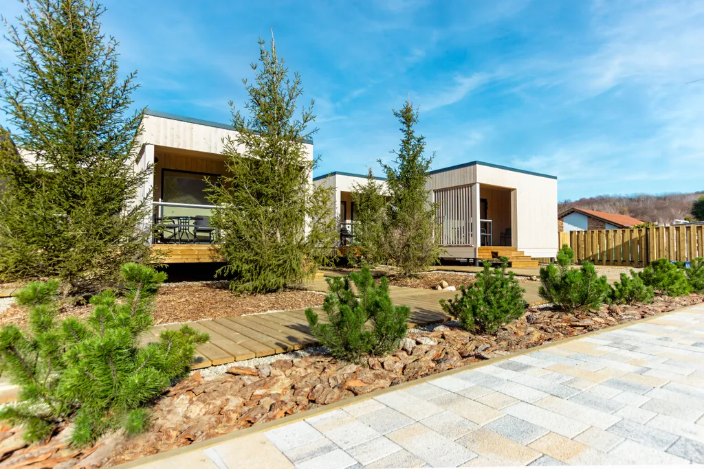 Домик с видом на Гуамское ущелье и выходом к бассейну