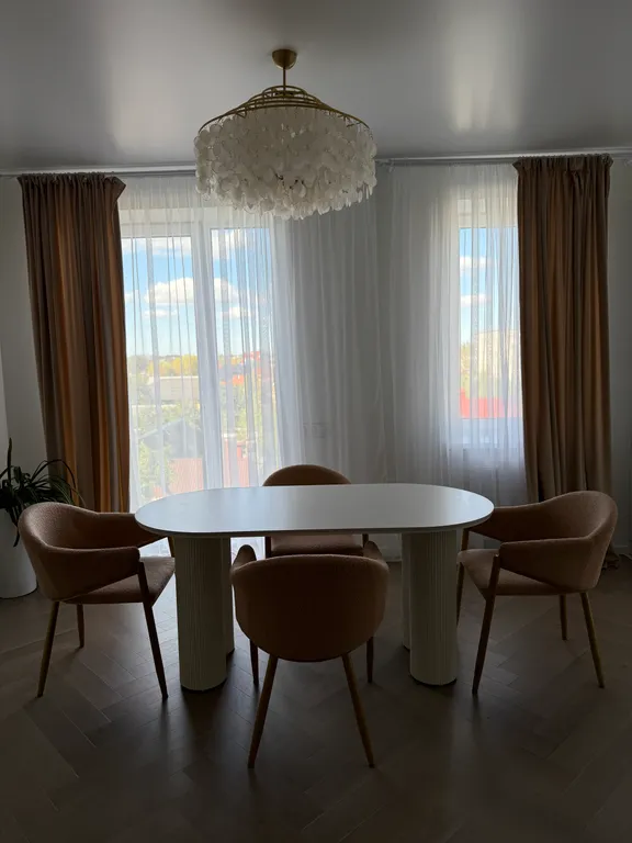 Двухкомнатная квартира в новом доме с современным ремонтом