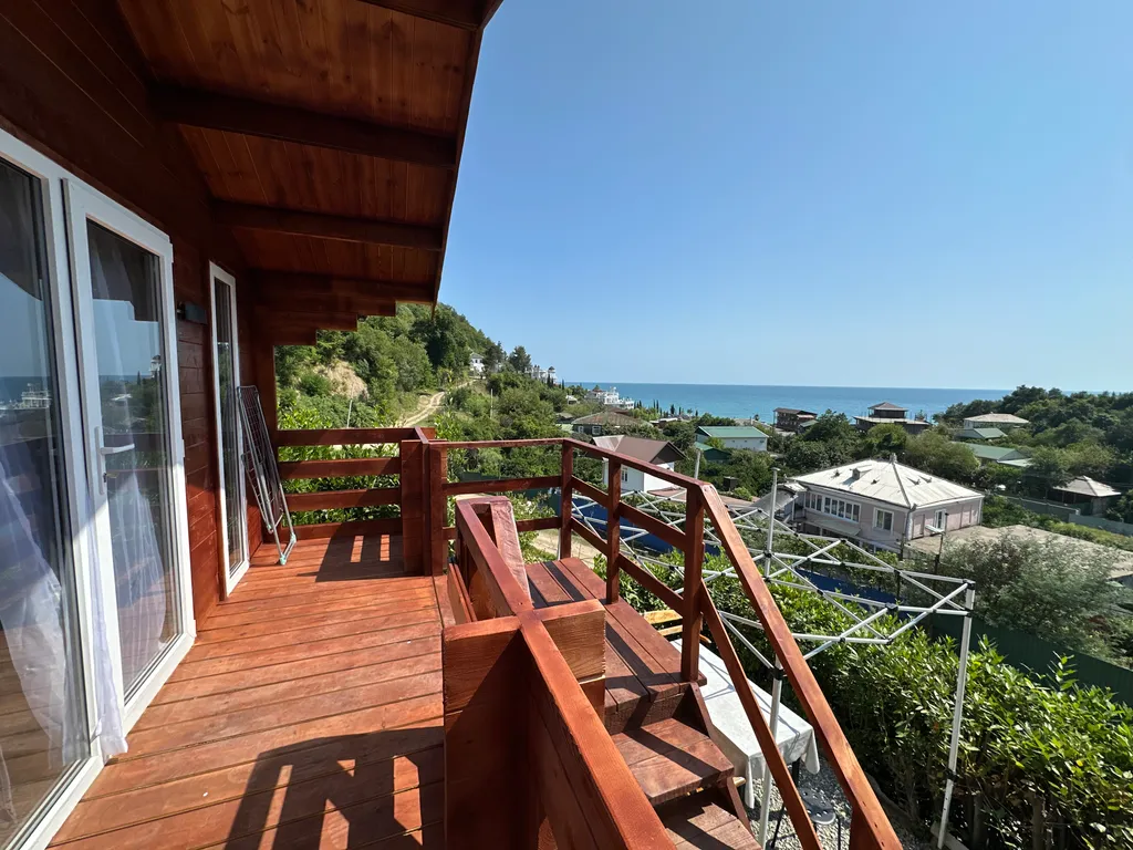 Коттедж Уютный домик под ключ с видом на море — аренда посуточно в Пицунда