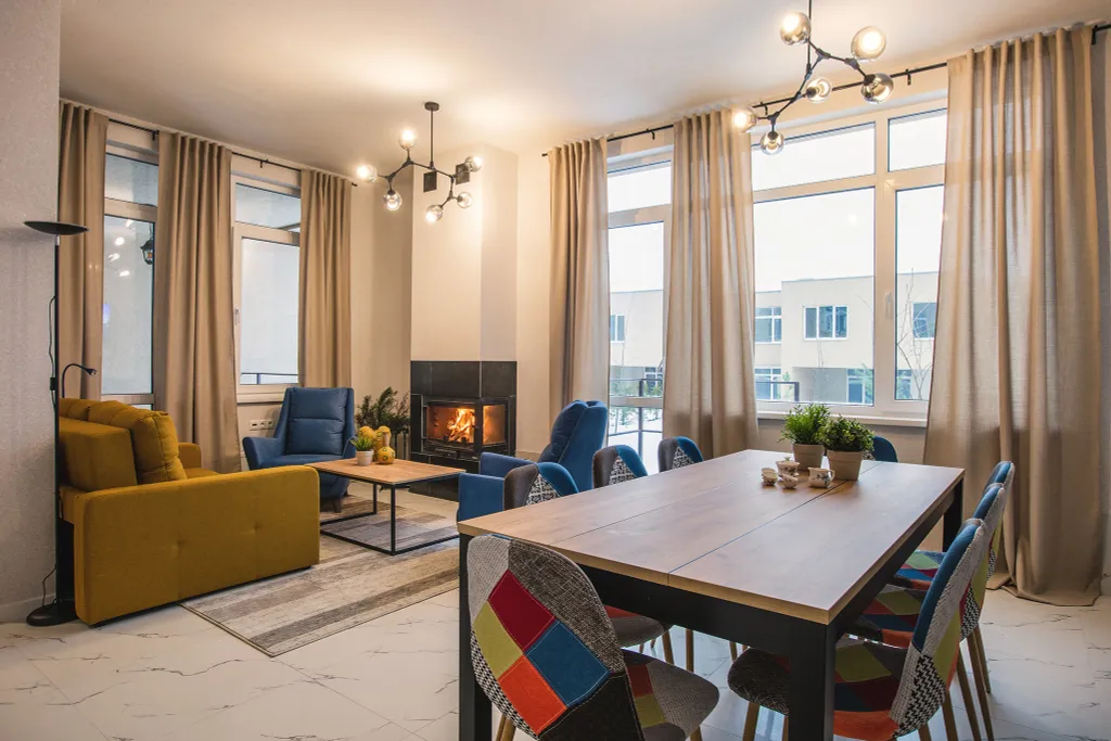 Таунхаус в свежем ветре