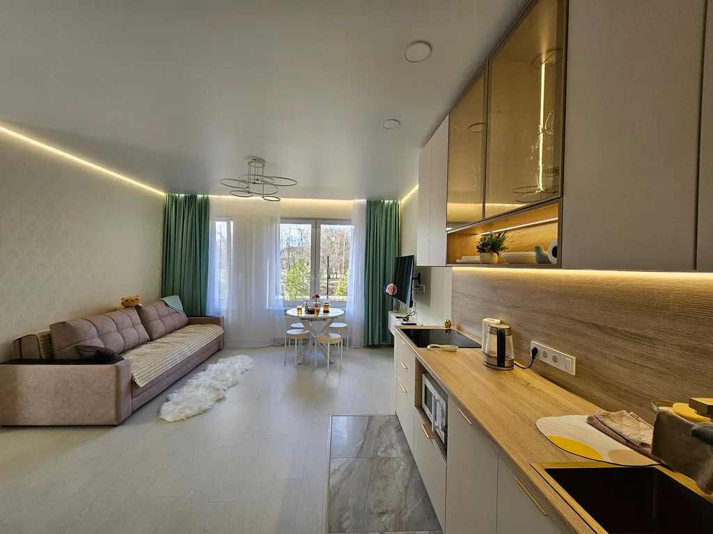 Апартамент Карельская сказка у речки в центре города