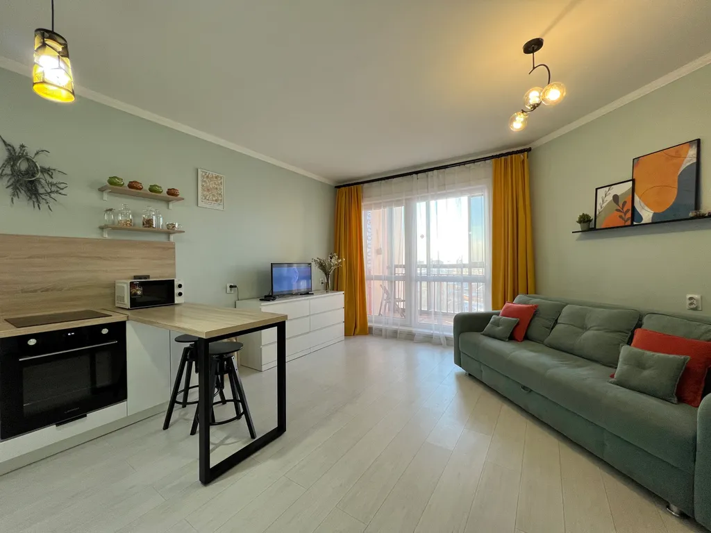 Уютная комфортная студия на ФСК, без оплаты за финальную уборку