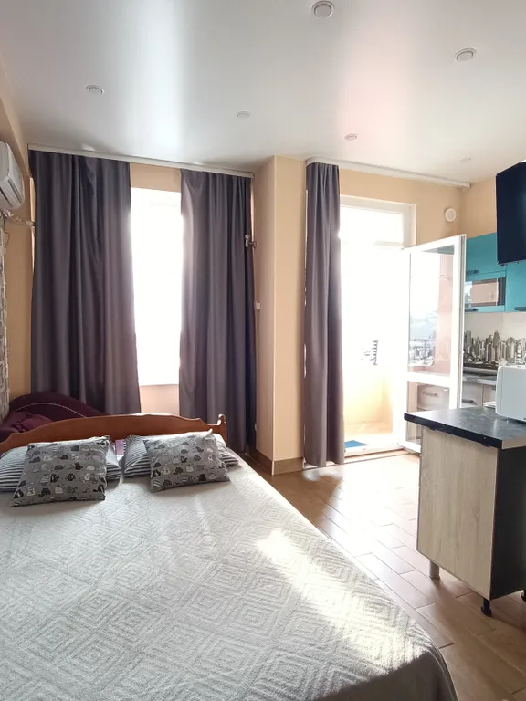 Квартира с видом на море на 9 этаже с балконом