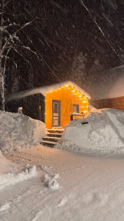 Коттедж Уютный дом в лесу для семьи — Шерегеш
