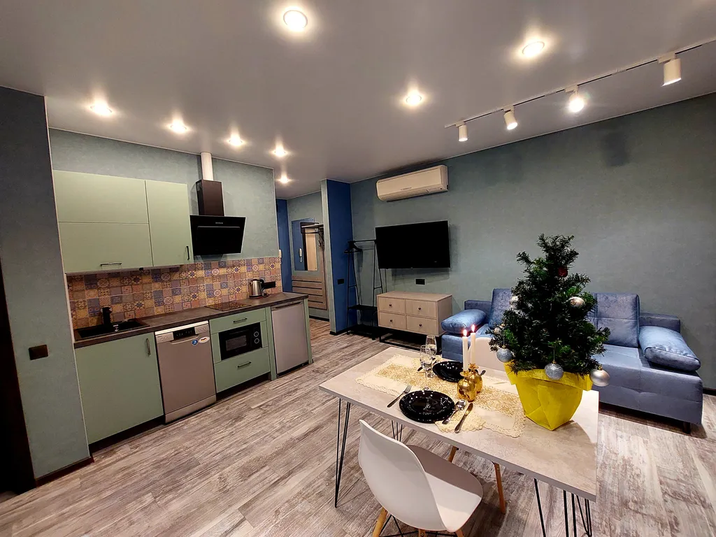 Апартамент в центре в парке на речке