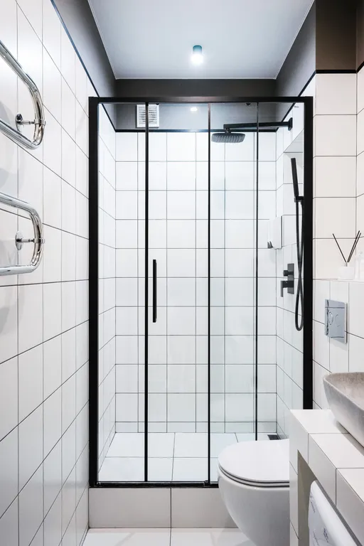 Квартира Квартира Стильная студия Тёмно-синяя в центре — Калининград