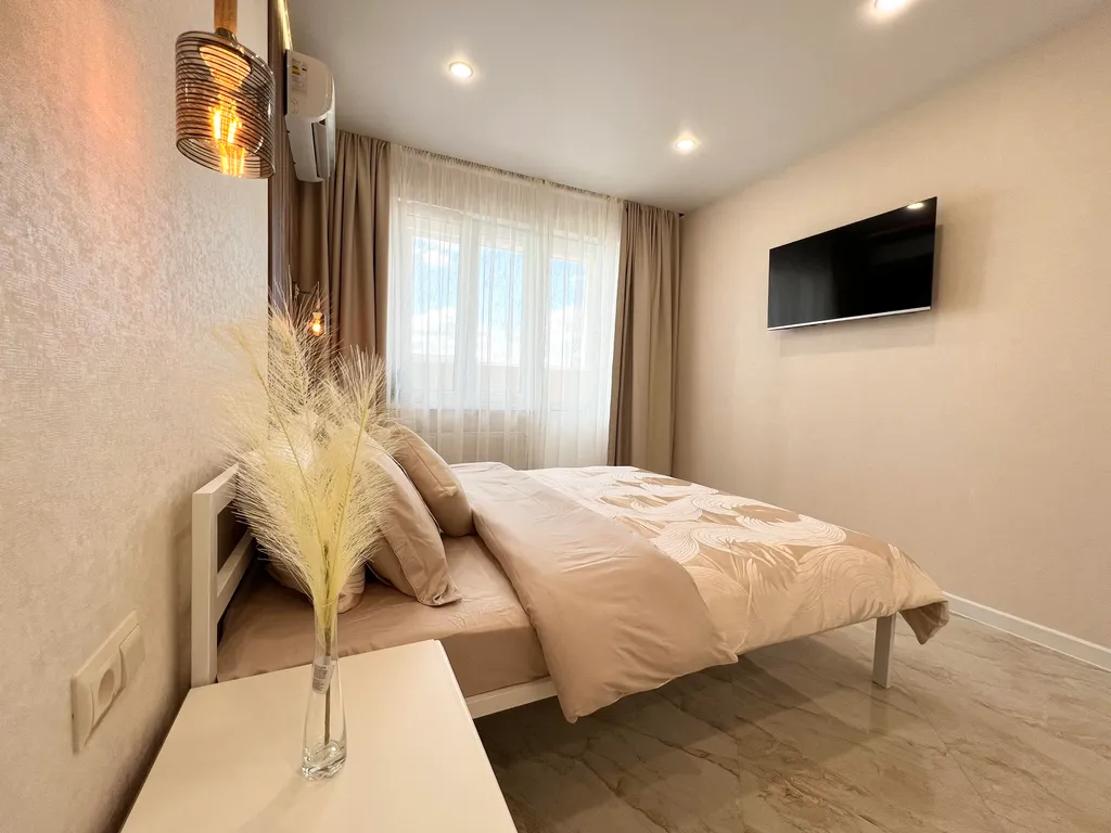 Уютная однушка с тремя отдельными спальными местами