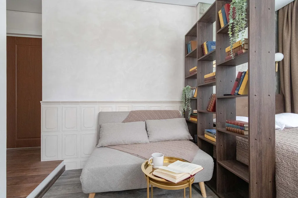Квартира Тёплые и домашние апартаменты Library — Москва
