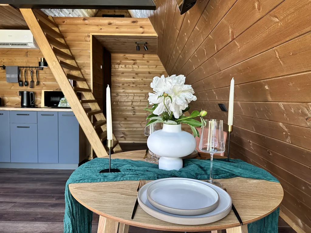 Дом 50м2 с панорамным видом на Волгу