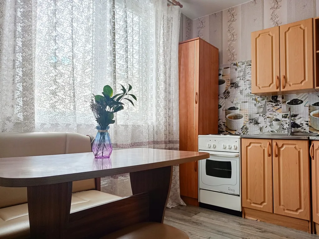 Квартира с двуспальной кроватью и диваном, рядом БСМ, ТЦ Апельсин