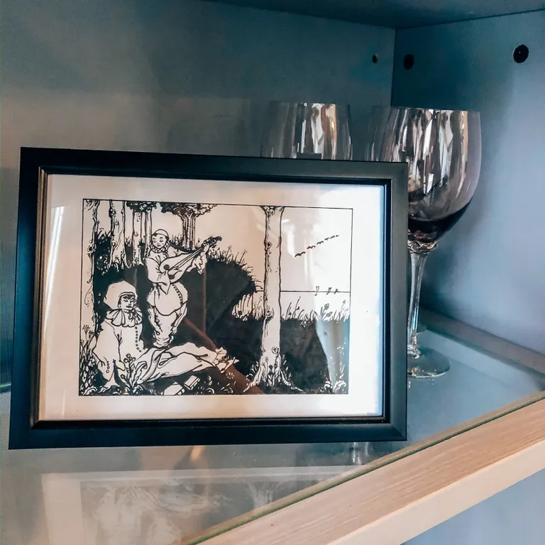 Райское гнёздышко с камином