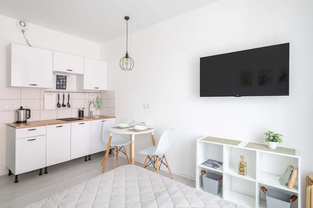 Квартира Апартаменты у метро Некрасовка Green Beige — Москва