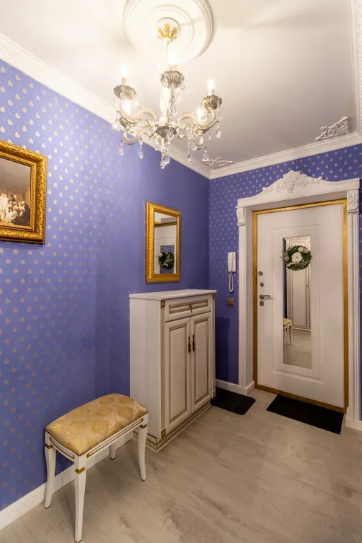 Красивая квартира с дизайнерским ремонтом