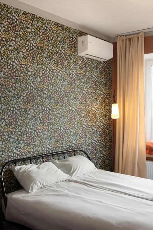 Квартира Квартира Студия в центре Яблони большой двуспальной кроватью — Уфа