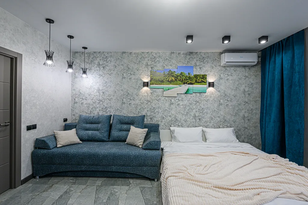 Квартира Квартира "Степаненков" Просторная студия для 4 гостей — Новосибирск