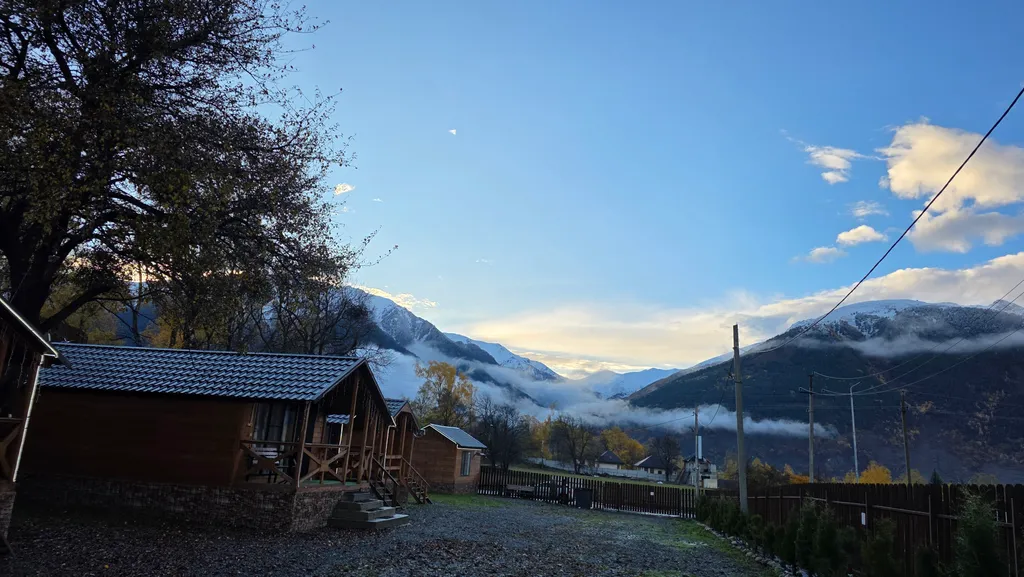 Уютные домики в Теберде