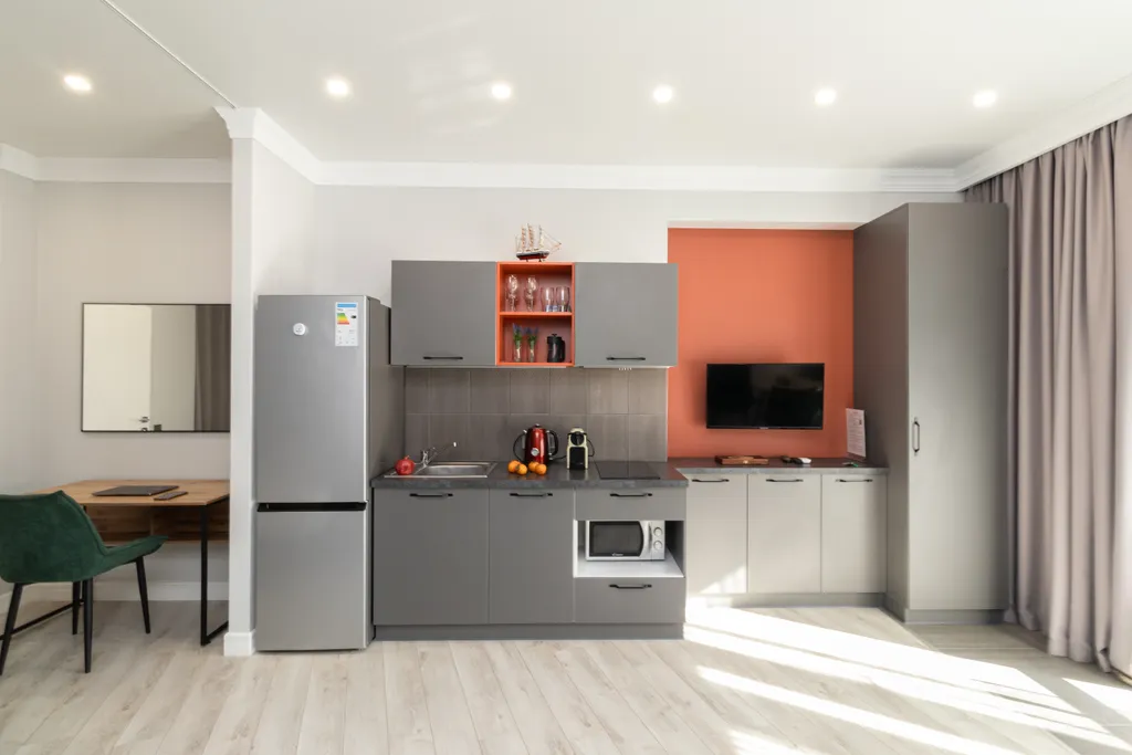 Студия у Массандровского парка в элитном районе Ялты