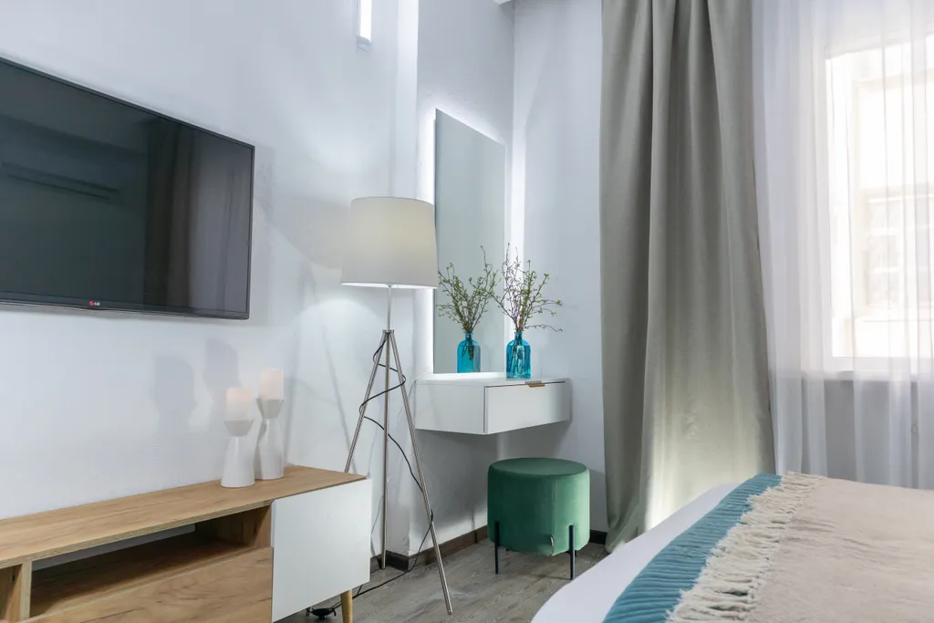 Атмосферные апартаменты на набережной в доме с колоннами Ловец Снов 1