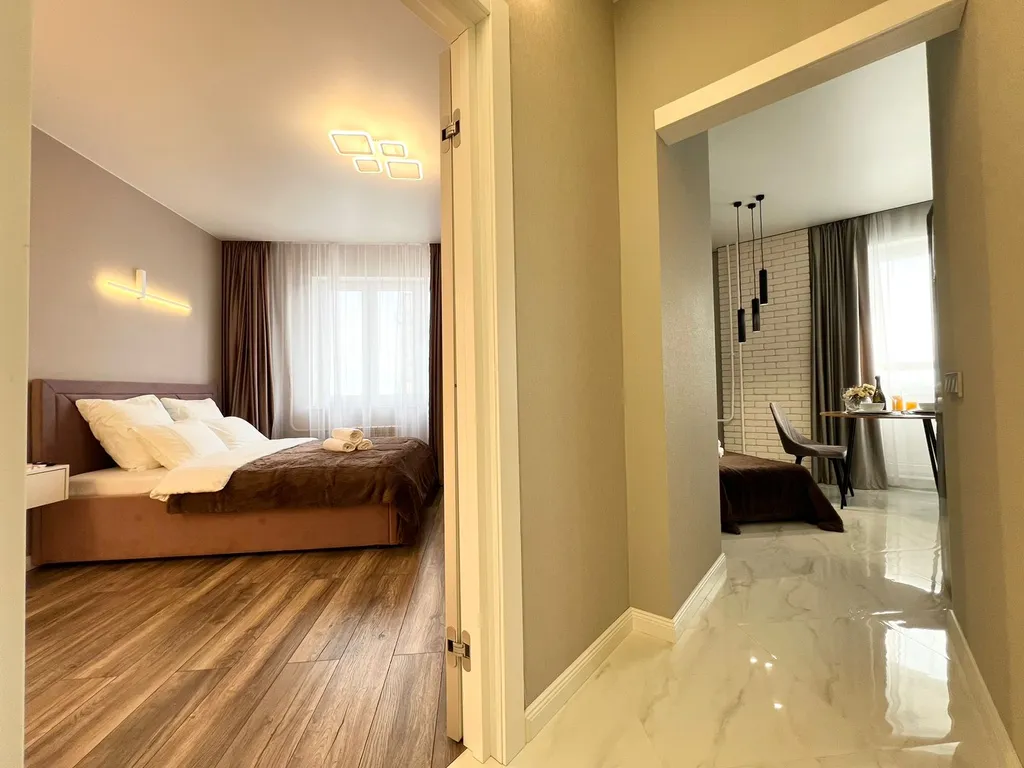 Уютная однокомнатная квартира на Хрустальной