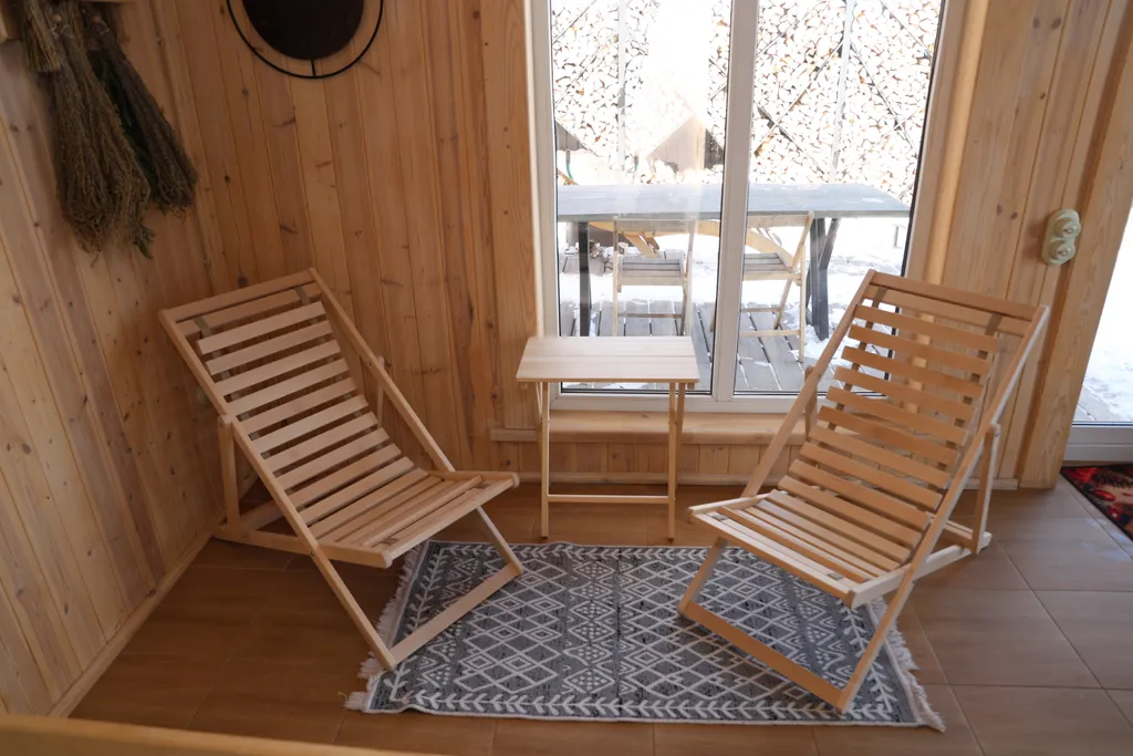 Новый дом с баней и купелью до 8 человек