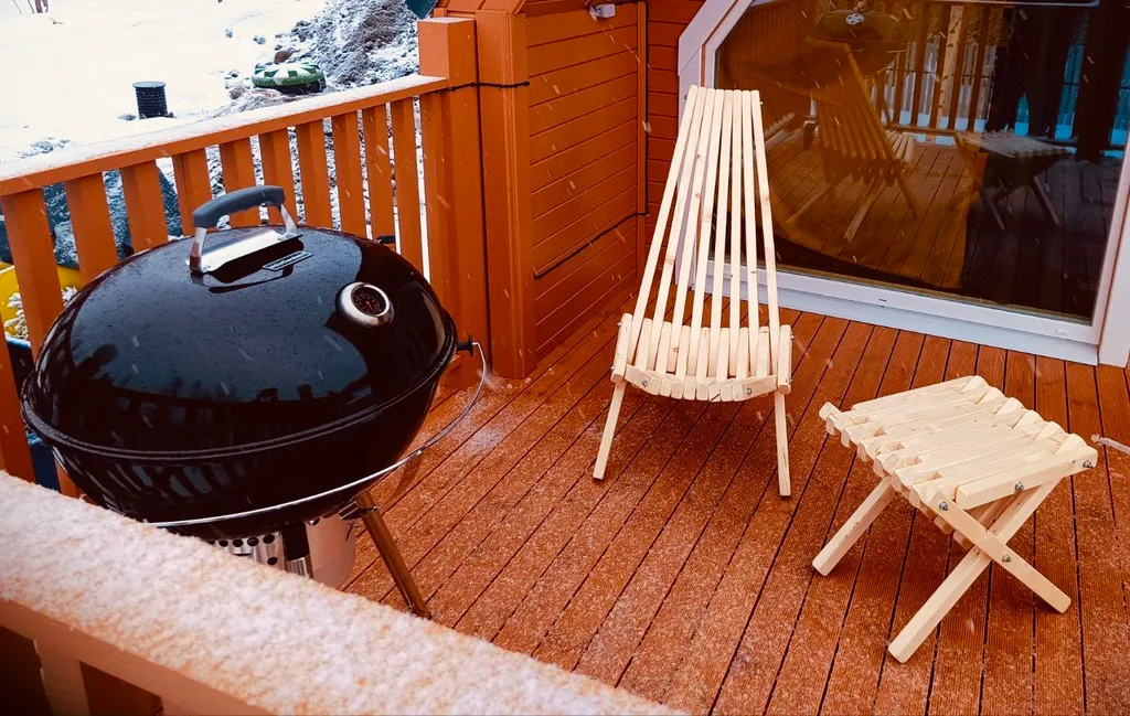 Домик а-фрейм на участке 10 соток